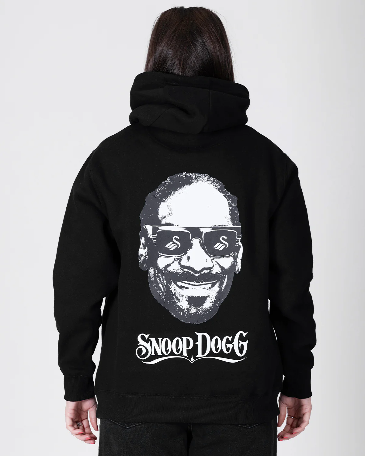 Adult Snoop Dogg x Swans Shades Hoodie - Black - Image 2