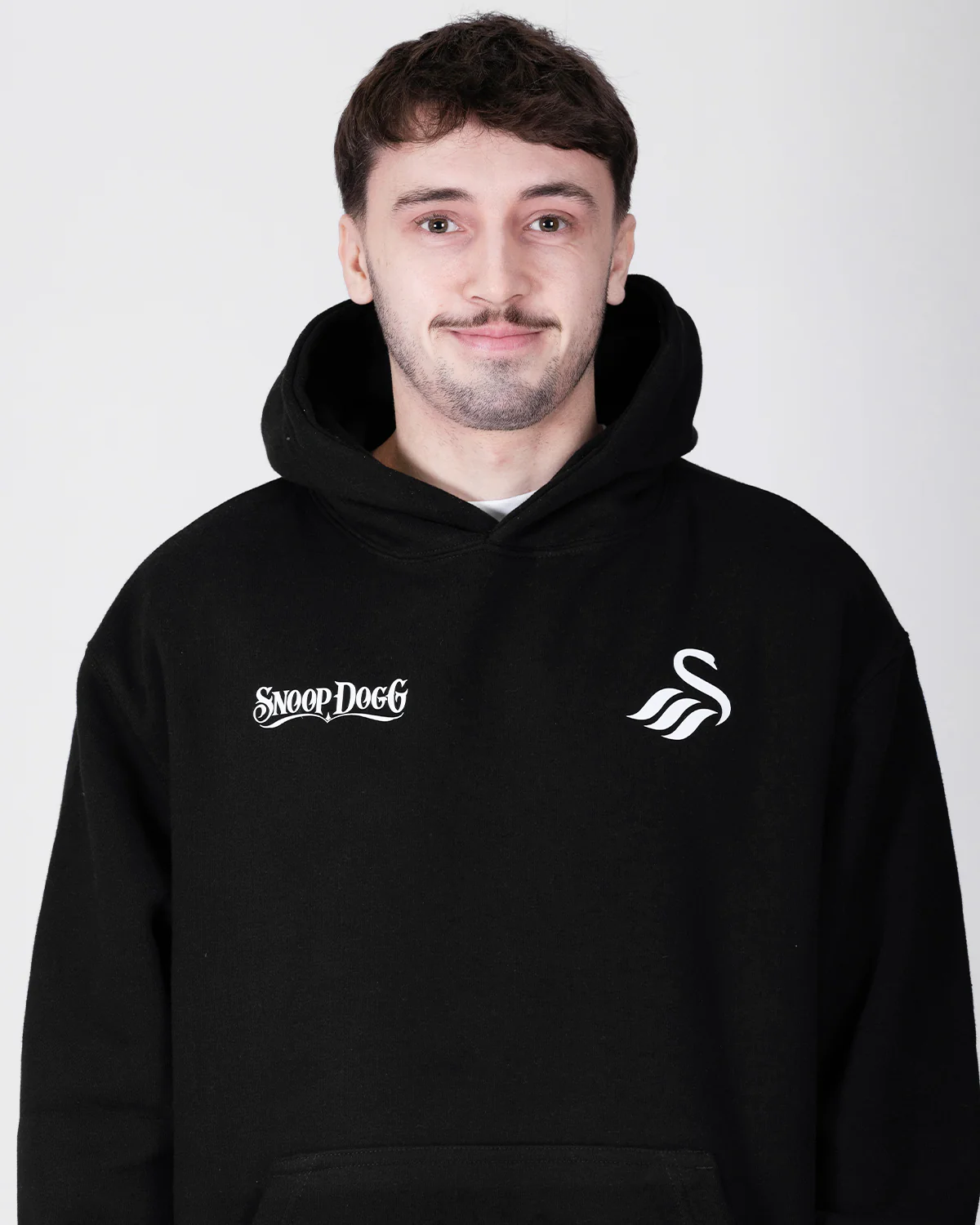 Adult Snoop Dogg x Swans Split Hoodie - Black - Image 3