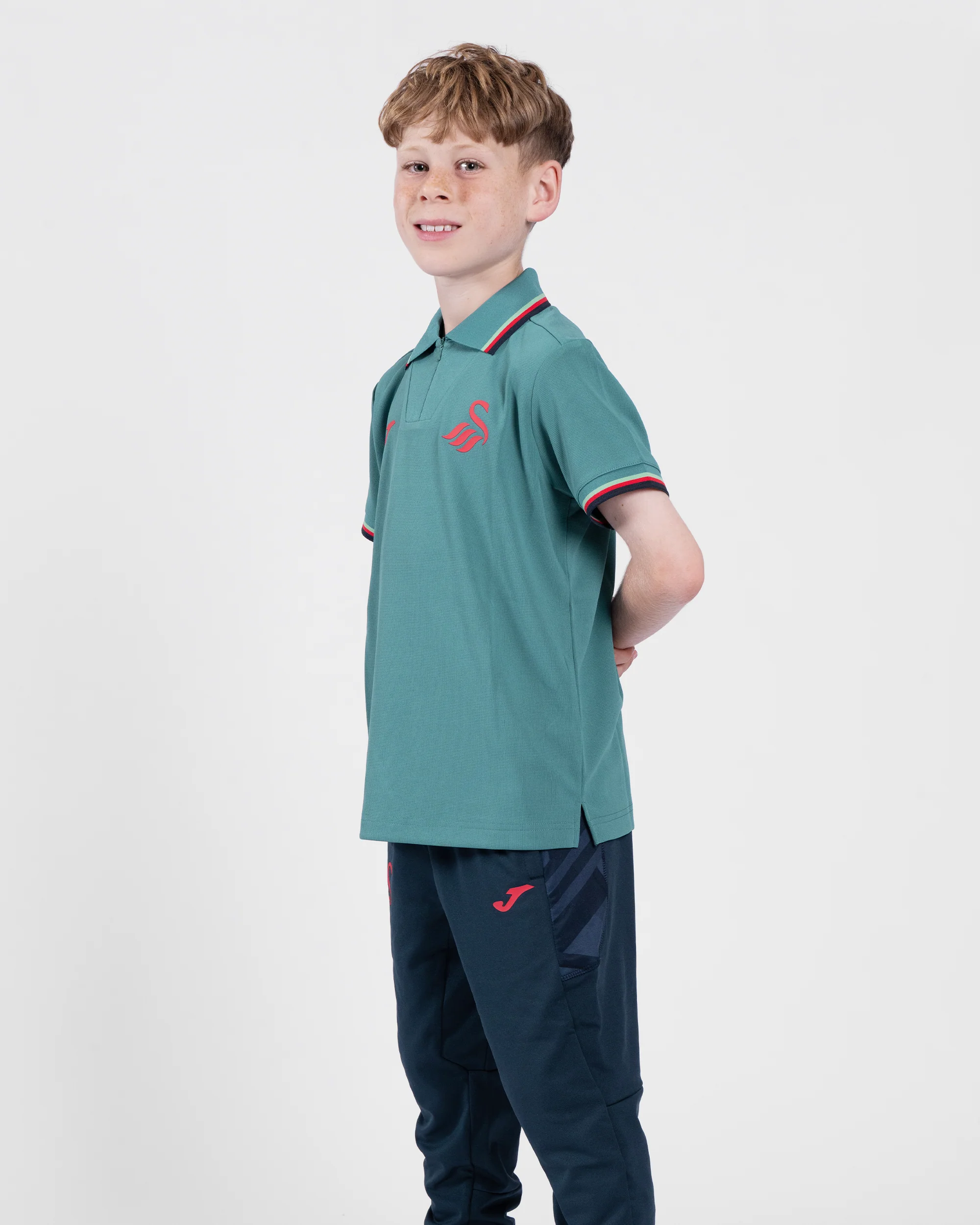 Junior Training Polo 2025/26 - Green - Image 3