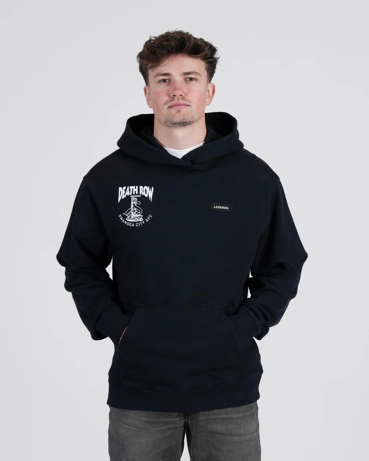 Legends x Death Row Fairfax Hoodie - Black - Image 3