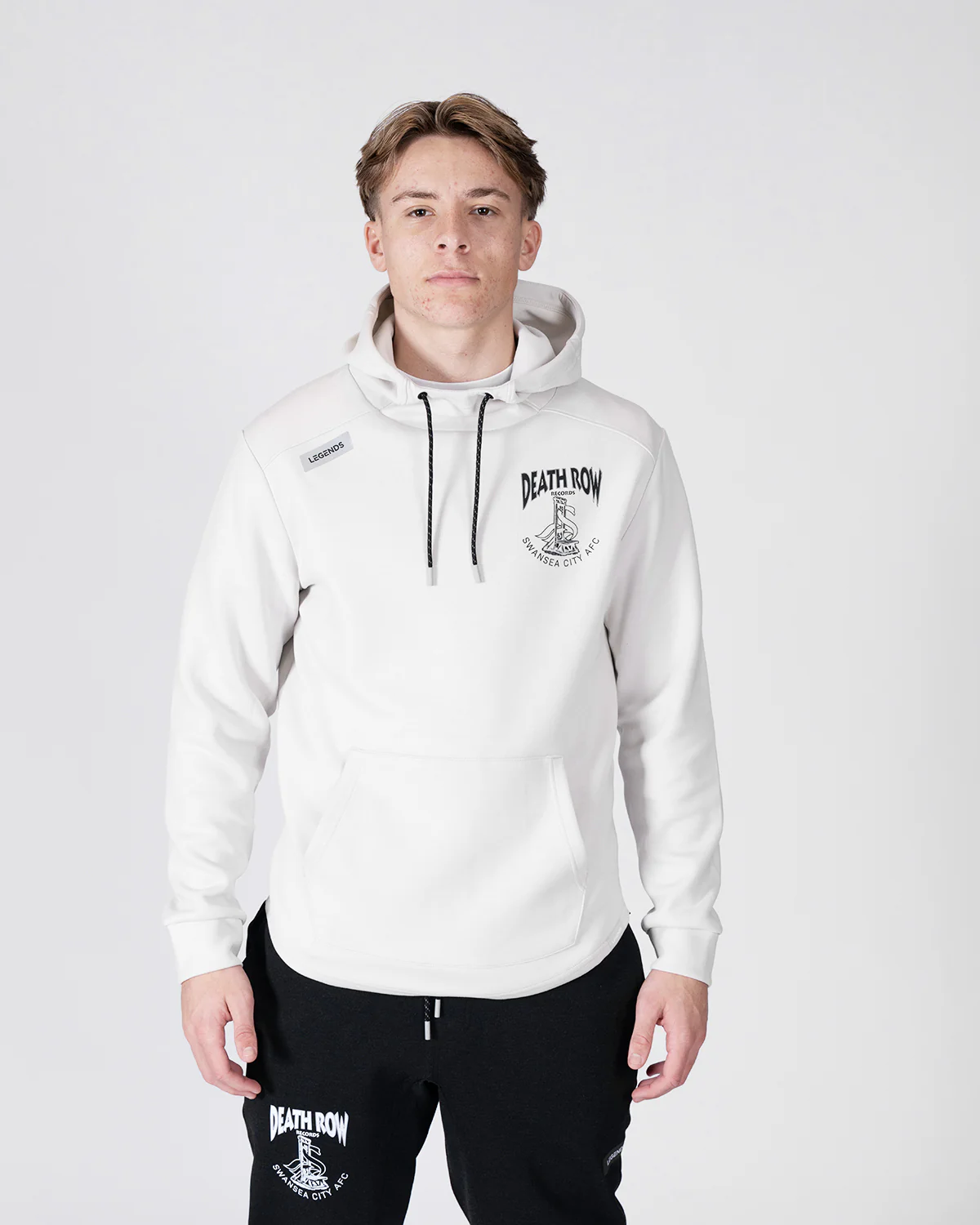Legends X Death Row Tech Hoodie - Stone