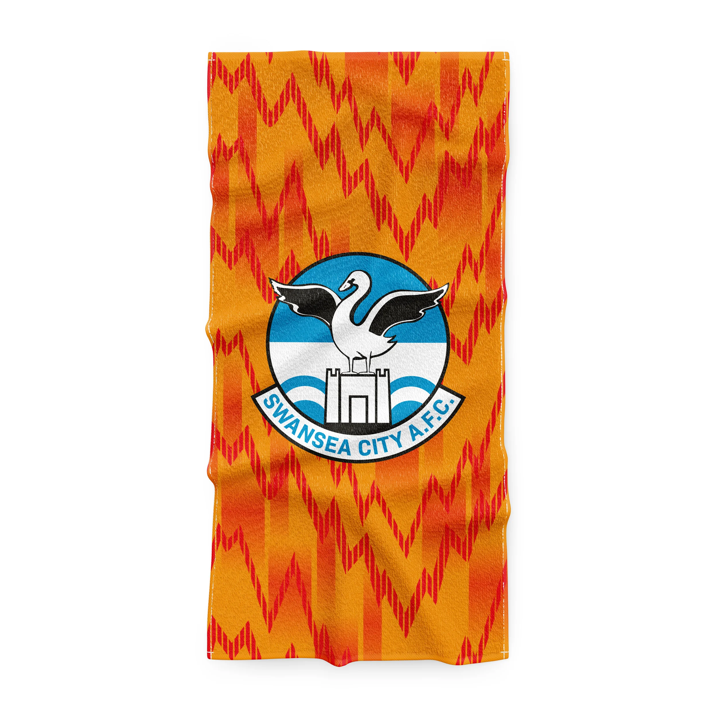 Retro Beach Towel - Orange